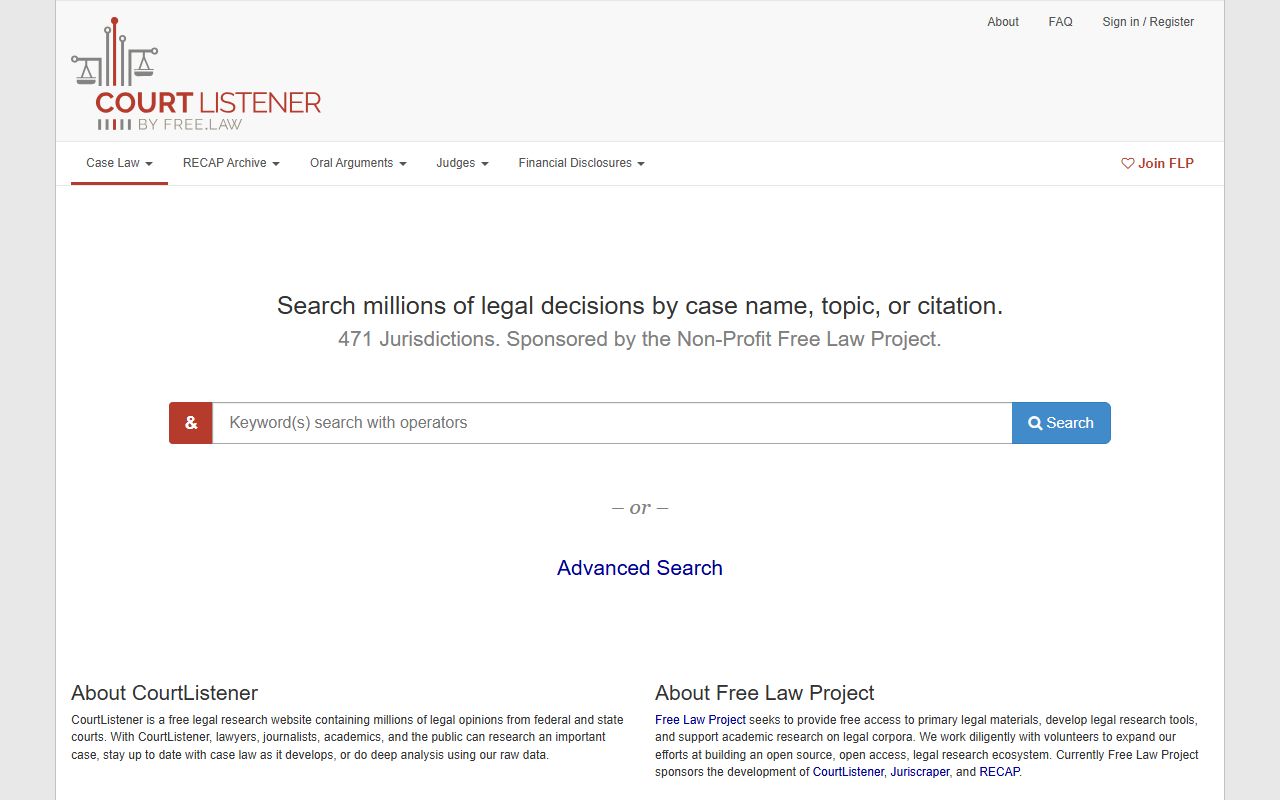 Warren County inmate records and CourtListener federal archive distinction